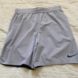 Men's 8" Training Shorts Medium Grey Metallic